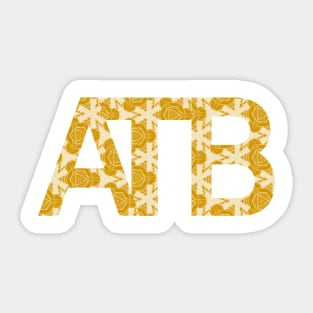 ATB Logo Gold Sticker